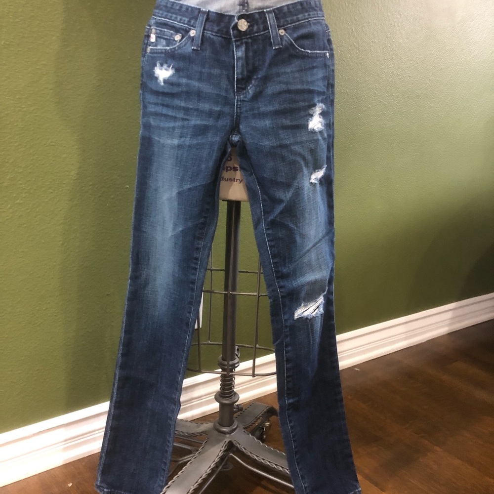 AG Stilt cigarette leg jeans, size 25R